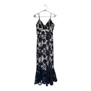 Lulu's Blue Lace Midi Dresses